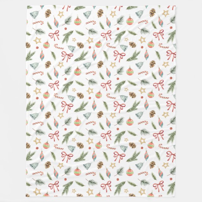 Manta Polar Navidades Holiday Magic (Anverso)