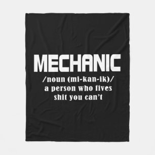 Manta Polar Navidades mecánicos