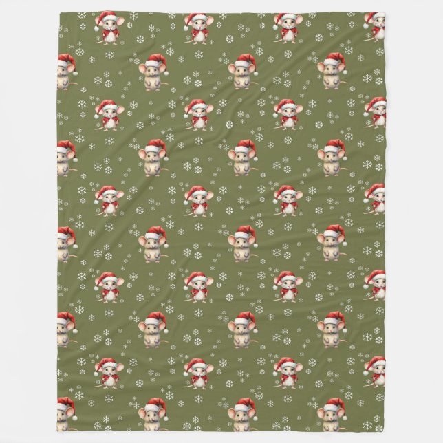 MANTA POLAR NAVIDADES MICE (Anverso)