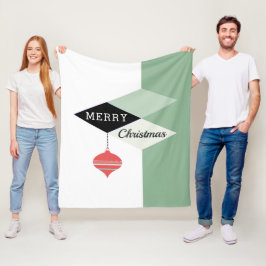 Manta Polar Navidades modernos de Moda retro de mediados del s