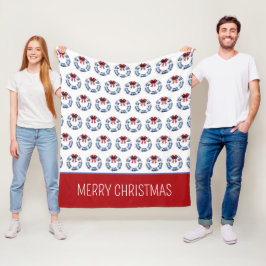 Manta Polar Navidades náuticos, conservadores de vida con arco