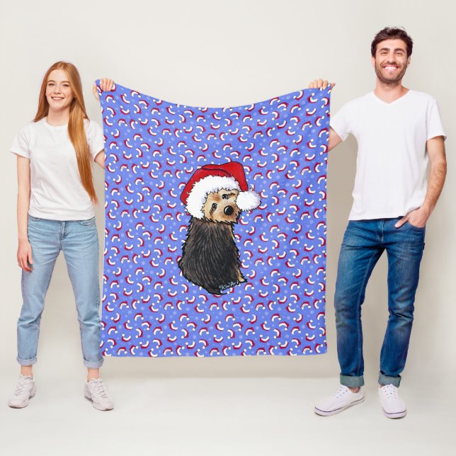 Manta Polar Navidades Norwich Fleece Blanket (In situ)
