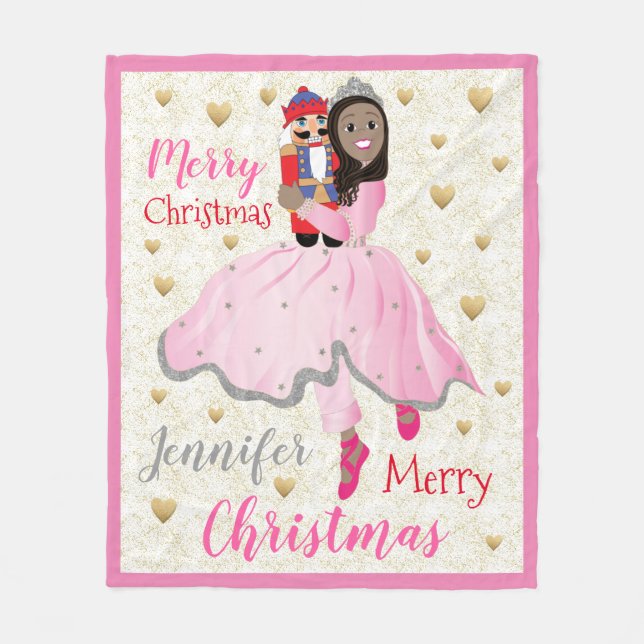 Manta Polar Navidades Nutcracker Ballet Fleece Blanket/Medium (Anverso)