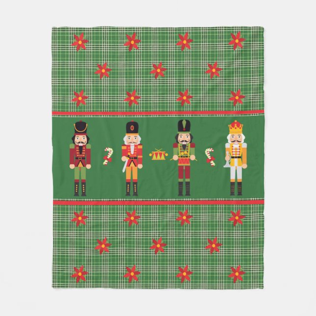 Manta Polar Navidades Nutcracker Fleece Blanket (Anverso)