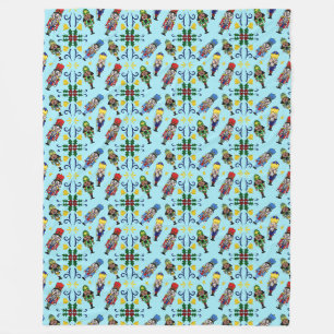 Manta Polar Navidades Nutcrackers Fleece Blanket