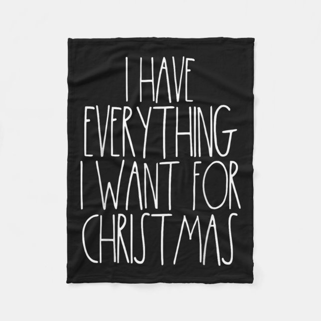 Manta Polar Navidades Pareja Camisas Divertidas Navidades Que  (Anverso)