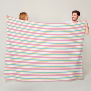Manta Polar Navidades Pastel Trazado Patrón sin soldadura