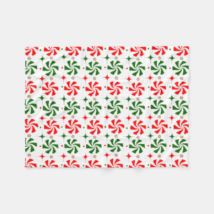 Manta Polar Navidades Peppermint Candy