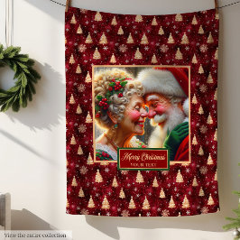 Manta Polar Navidades perfectos Blanket Cosy Throw Sr. Claus