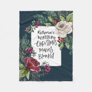 Manta Polar Navidades personalizados Personalizado de nombres