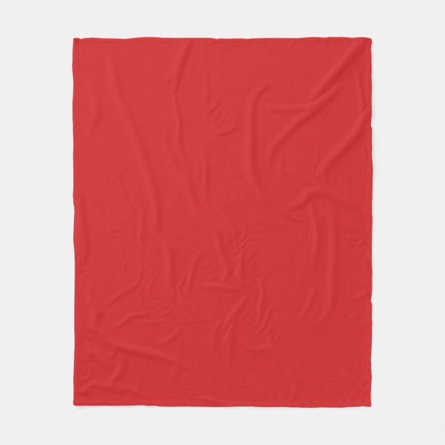 Manta Polar Navidades Red Fleece Blanket (Anverso)