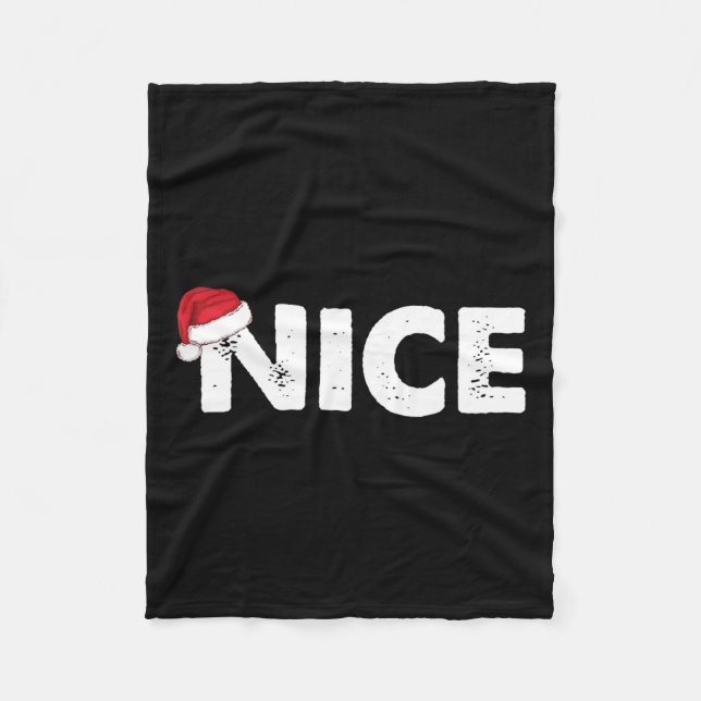 Manta Polar Navidades Ridones O Agradables (Anverso)