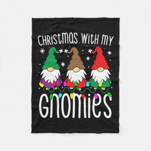 Manta Polar Navidades S Para La Familia Cute Gnome Regalos Xma