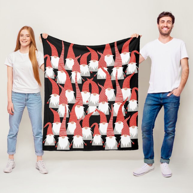 Manta Polar Navidades se ganan novios de vacaciones en Navidad (In situ)