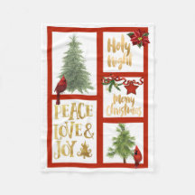 Navidades Sherpa Blanket