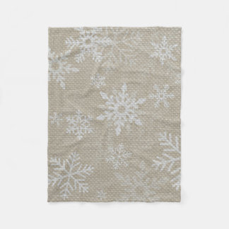Manta Polar Navidades Snowflake Fleece Blanket