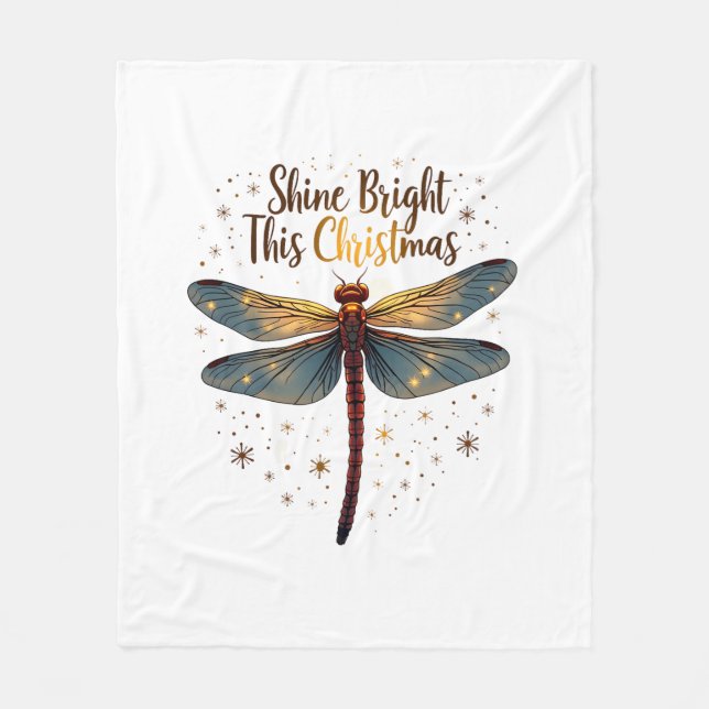 Manta Polar Navidades Star Dragonfly (Anverso)