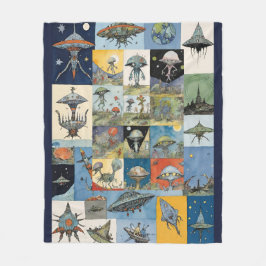 Manta Polar Navío retro de naves espaciales y extranjeros