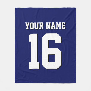 Manta Polar Navy Blue Sports Jersey