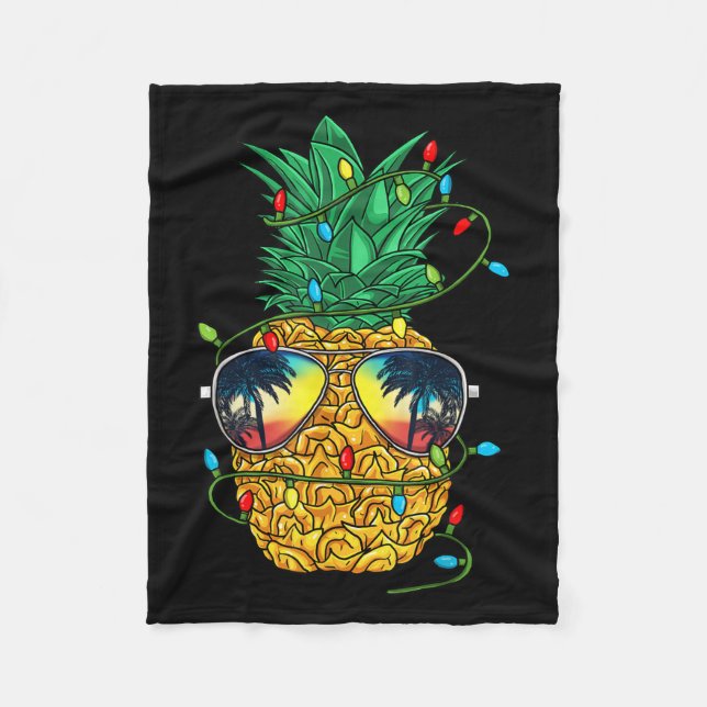 Manta Polar Ne Christmas In July Trocal Christmas Hawaiian  (Anverso)