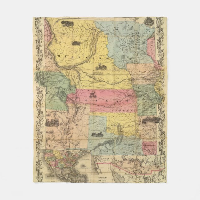 Manta Polar Nebraska y Kansas 2 (Anverso)