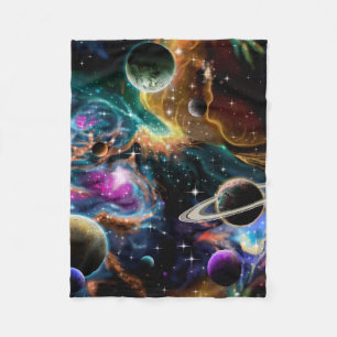 Manta Polar Nebulosa y planetas del espacio