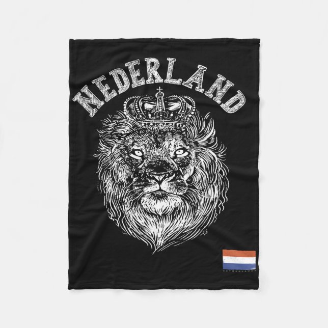 Manta Polar Nederland Reto Netherlands Lion Holland Dutch Men  (Anverso)