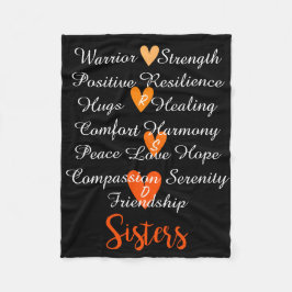 Manta Polar Negro combinado de las afirmaciones de las