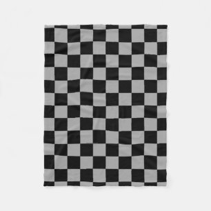 Manta Polar Negro gris