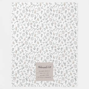 Manta Polar Nehemiah 8:10 Escritura