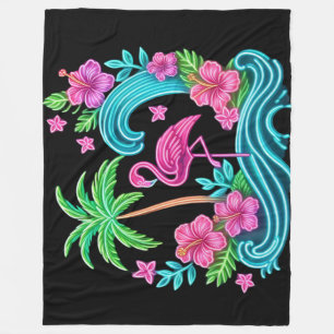 Manta Polar Neon Flamingo Tropical
