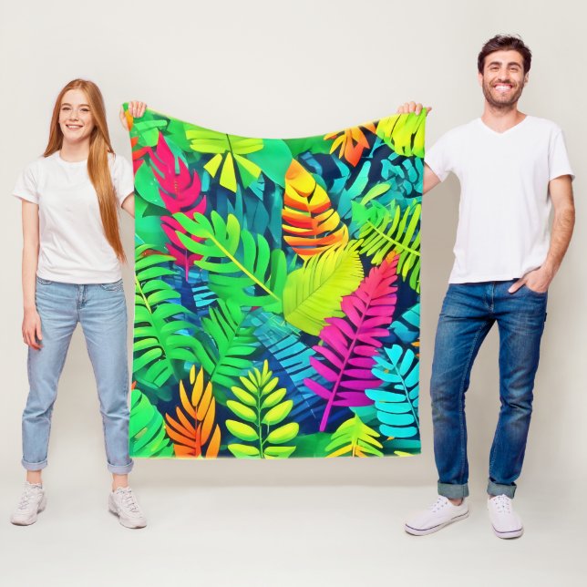 Manta Polar Neon Rainforest Fantasy (In situ)