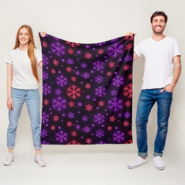 Manta Polar Neon Snowflakes