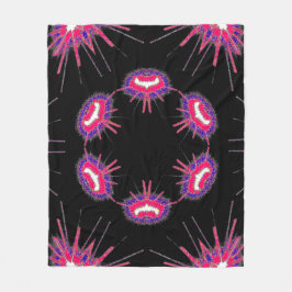 Manta Polar Neon Starburst Blanket