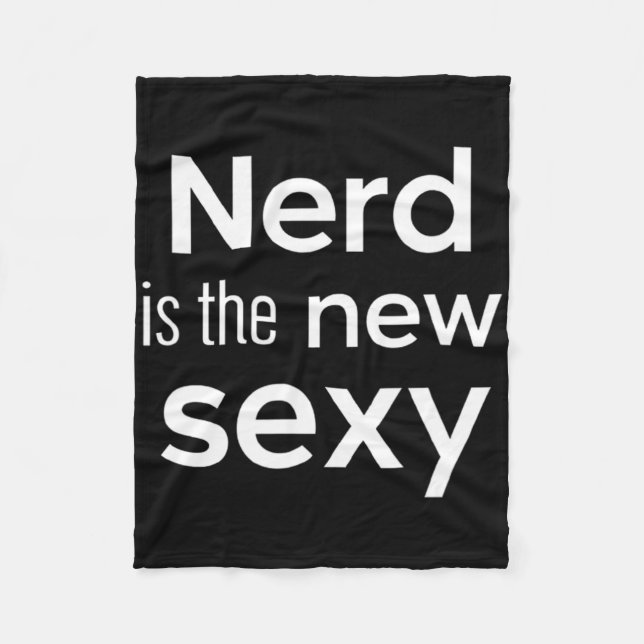Manta Polar Nerd Es El Nuevo Y Jugadores Ingenieros De Softwar (Anverso)