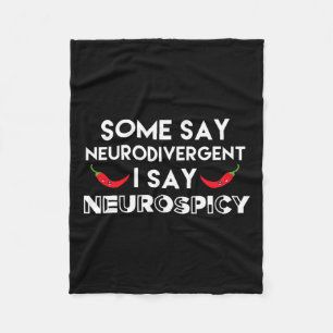 Manta Polar Neurodivergente Neurospicy Adhd Diversión Neurodiv