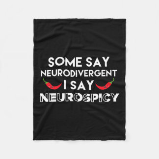 Manta Polar Neurodivergente Neurospicy Adhd Diversión Neurodiv