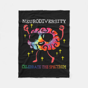Manta Polar Neurodiversidad Autismo cerebral Conciencia Asd Ad