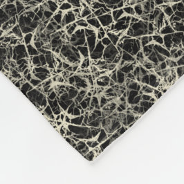 Manta Polar Neuronas de red en negro - patrón sin fisuras.