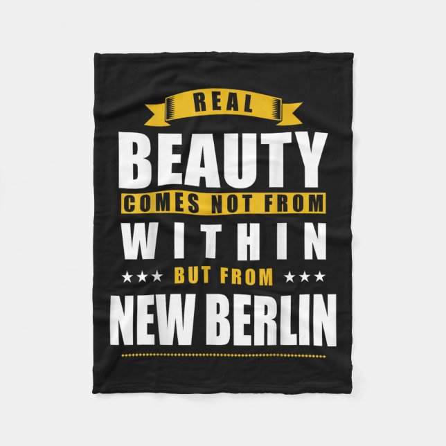 Manta Polar New Berlin - Funny D City Gift  (Anverso)