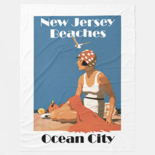 Manta Polar New Jersey vara la ciudad del océano del ~