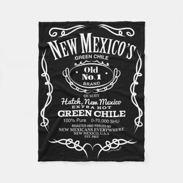 Manta Polar New Mexico's Old No. 1 Hatch Green Chile Novelty D (Anverso)