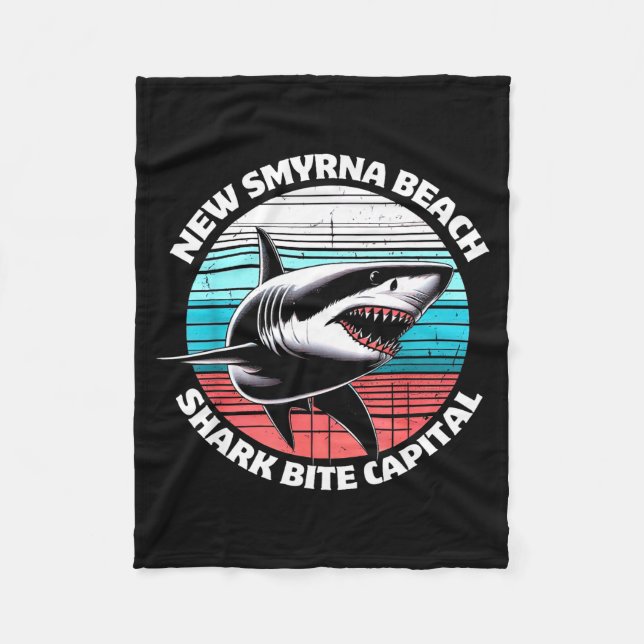 Manta Polar New Smyrna Beach_ Shark Bite Catal Graphic  (Anverso)