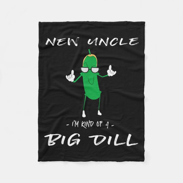 Manta Polar New Uncle I'm Kind Of A Big Dill Funny Ckle Pun  (Anverso)