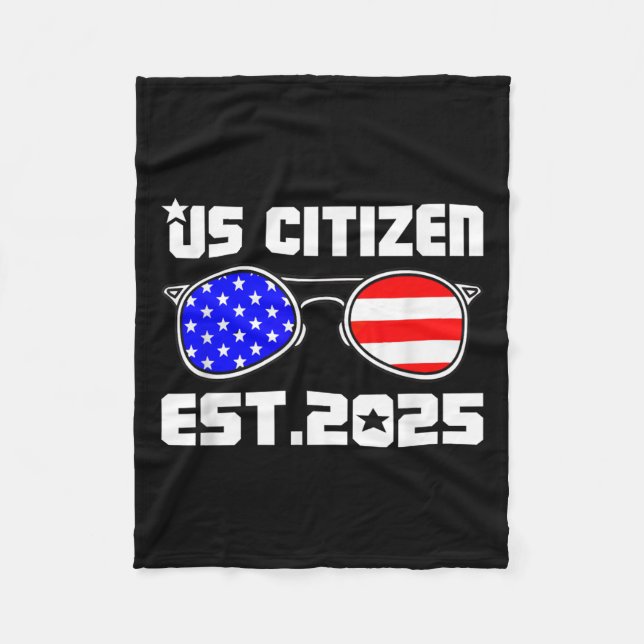 Manta Polar New Us Citizen Est 2025 American Immigrant Citizen (Anverso)