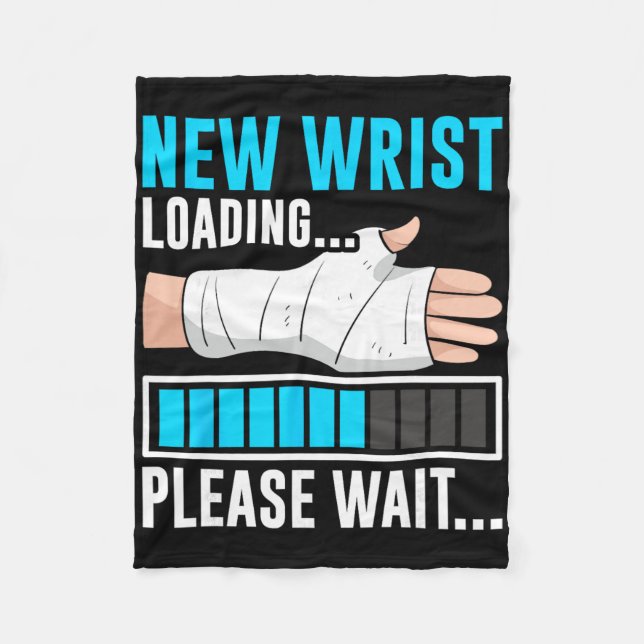Manta Polar New Wrist Loading... Please Wait... Broken Arm Cas (Anverso)