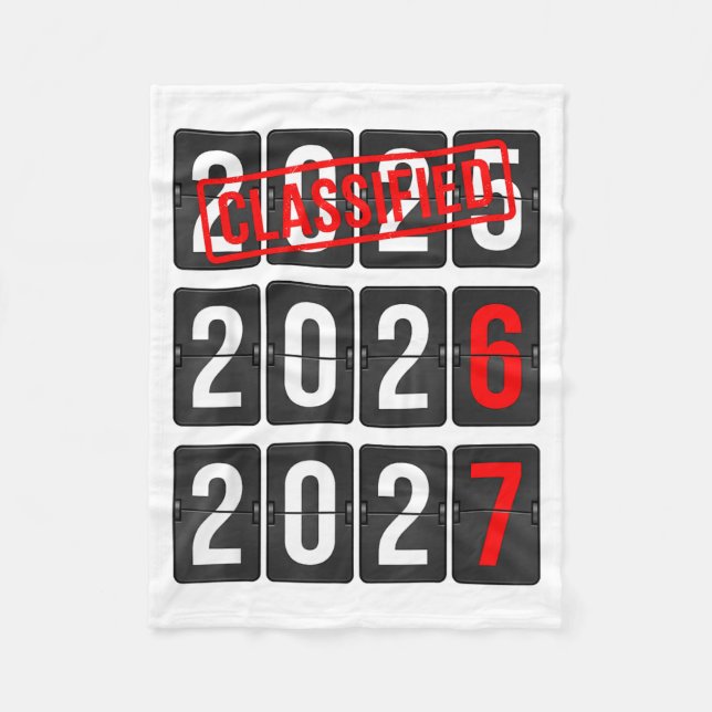 Manta Polar New Year 67 Six Seven Countdown New Year 2026 2027 (Anverso)
