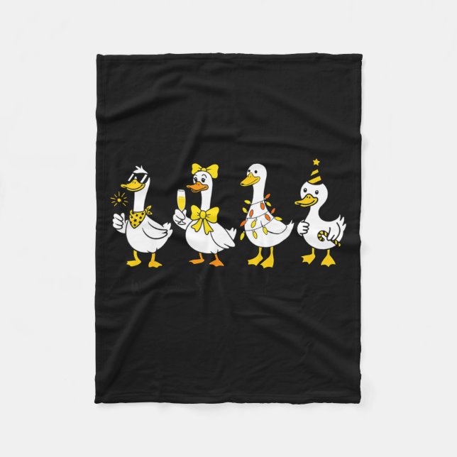 Manta Polar New Year Same Silly Goose Happy New Year 2026 Cele (Anverso)