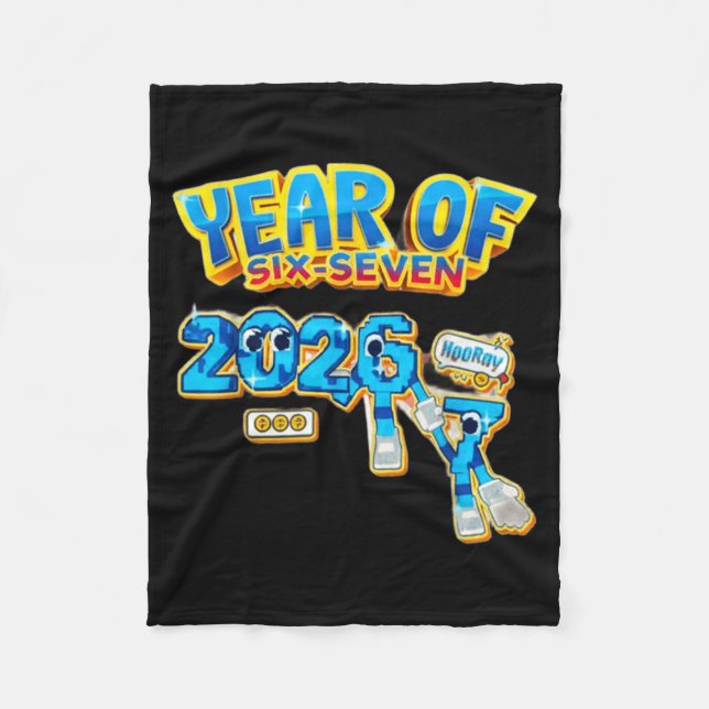 Manta Polar New Years Eve Party Supplies 2026 Happy New Year F (Anverso)