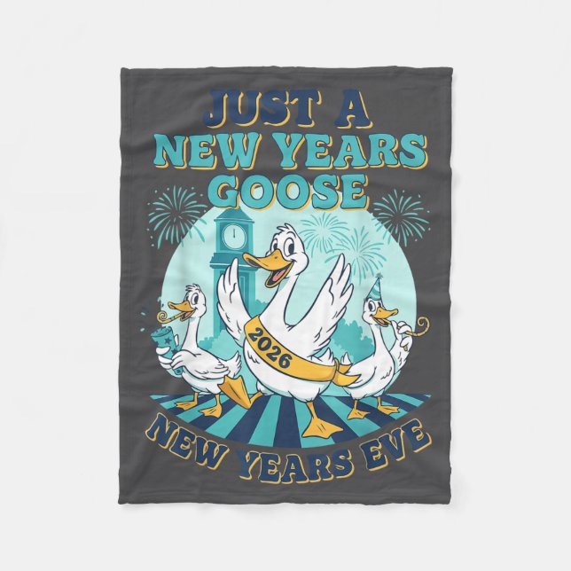 Manta Polar New Years Goose 2026 Celebration Fun  (Anverso)